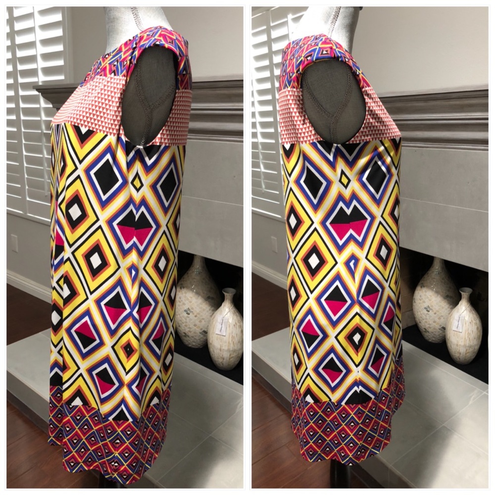 Diamonds and Triangles dress - Picture 2 of 4